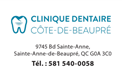 Clinique Dentaire Côte-de-Beaupré