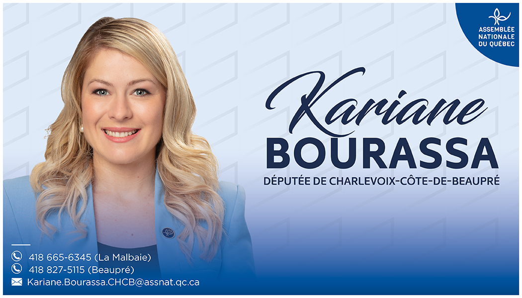 Kariane Bourassa, député de Charlevois-Côte-de-Beaupré